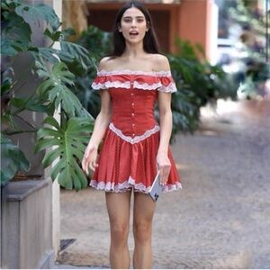Frankie's Bikinis | Dresses | Viral Frankies Bikinis Charli Dot Dress